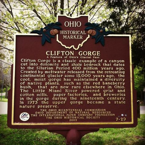 If you've never seen this incredible natural wonder near Cincinnati, you'll want to make plans to visit. Ohio History, Naturally Beautiful, Natural Wonders, Cincinnati, Backpacking, Ohio, Take A, Hiking, Drive