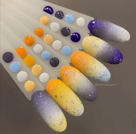 Nail Designs October, October Nails Fall, Fall Season Nails, Nail Colors Fall, Tape Nail Art, Season Nails, Airbrush Nails, October Nails, Gel Nails Diy