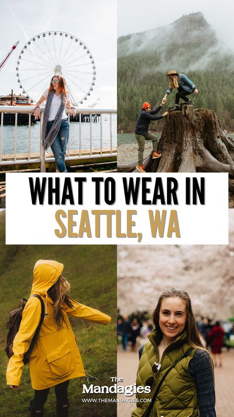 Hiking Outfit Seattle, Outfit Ideas Seattle, How To Dress In Seattle In The Fall, Pnw Fashion Winter, What To Wear In Seattle In December, Hiking Outfit Washington, Pacific Northwest Winter Outfits, Seattle Outfits April, Washington State Fall Outfits