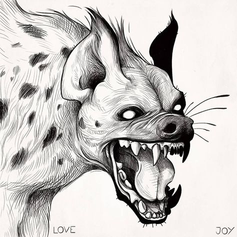 Back to basics with fur and teeth! Happy Sunday everyone, I hope you enjoy looking into the depths of a hyena's mouth as much as I do! . .… Gnoll Pathfinder, Hyena Art, Hyena Tattoo, Creature Ideas, Pathfinder 2e, Scary Drawings, Interesting Drawings, Doll Drawing, Draw Animals