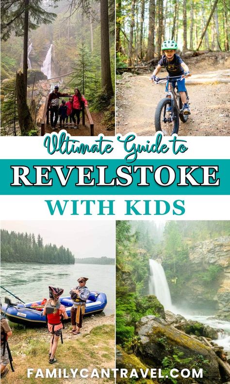 Summer In Canada, Family Summer Bucket List, Mount Revelstoke National Park, Mountain Coaster, Mountain Biking Trails, Revelstoke Bc, Things To Do In Summer, Canada Summer, River Float