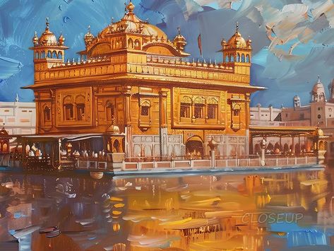 Gurudwara Sikh Art Golden Temple Poster Unframed Sikh Wall Art Sikhism Gurudwara Sahib Wallpaper Sikh Gift Home Decor Sikh Art Oil Painting - Etsy Norway Golden Temple Painting, Gurudwara Sahib Wallpaper, Gurudwara Sahib, Temple Painting, Temple Poster, Temple Wall Art, Sikh Art, Painting Easy, Golden Temple