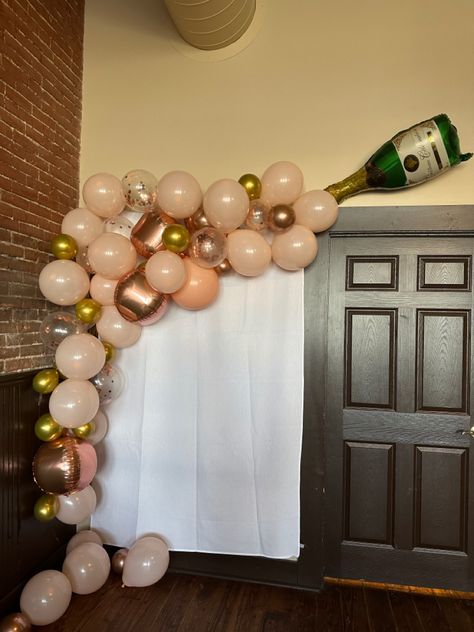 Balloon arch for bridal brunch Balloon Arch Bridal, Bridal Shower Inspo, Bridal Brunch, Balloon Arch, Bridal Shower, Arch, Balloons, Shower