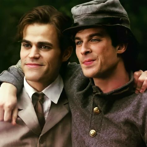 Salvatore Brothers, The Salvatore Brothers, Vampire Diaries Guys, Salem Witch, Bestest Friend, Paul Wesley, S Diary, Stefan Salvatore, Ian Somerhalder