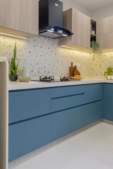 Kitchen design by @amol.0910 Simple Kitchen Design Indian, Low Cost Kitchen, Kitchen Colour Combination Ideas, Modular Kitchen Colour Combination, Cost Kitchen, Foldable Tables, Kitchen Unit Designs, Modern Kitchen Colours, Kitchen Wardrobe Design