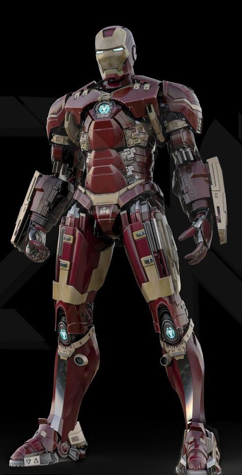 Iron Man Suit Design, Iron Man Mark 2, All Iron Man Suits, Iron Man All Armors, Real Iron Man, Iron Man 2008, Iron Man Wallpaper, Iron Man Avengers, Iron Man Art