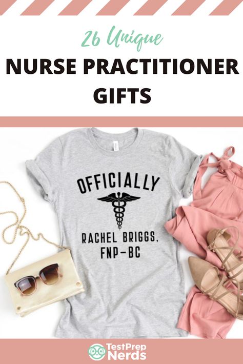 Here are 26 unique nurse practitioner gift ideas! These gifts make great graduation gifts, nurse practitioner week gifts, as well as a simple thank-you gift. Gifting guide includes Etsy and Amazon gift ideas! Nurse Practitioner Graduation Gift, Nurse Practitioner Week, Nurse Lifestyle, Nurse Practitioner Graduation, Nurse Practioner, Amazon Gift Ideas, Nurse Practitioner School, Diy Nursing, School Lifestyle