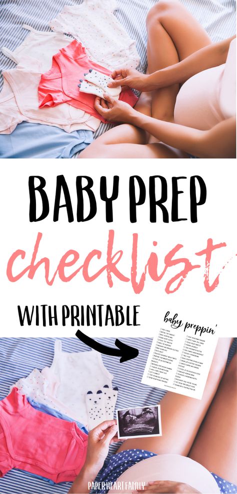 Get this all-inclusive list of the 50 things to do before baby arrives, complete with a cute printable checklist. The perfect list of tips for soon-to-be new moms, including everything you need to do to prepare for baby! Checklist Before Baby Arrives, What To Do Before Baby Arrives, To Do List Before Baby Arrives, Things To Do Before Baby Arrives, Newborn Planner, Baby Prep Checklist, To Do Before Baby Arrives, Prep Checklist, Pregnancy Info