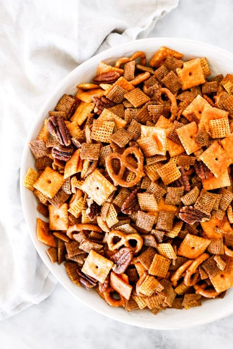 This is a super easy Extra Seasoned Chex Mix recipe your whole family will love! Traditional Chex Party Mix Recipe, Chex Mix Recipes Bold, Extra Bold Chex Mix Recipe, Bold Chex Mix Recipe Oven, Nut Free Chex Mix Recipes, Chex Mix Recipes Savory Bold, Wheat Chex Mix Recipes, Crockpot Chex Mix Recipes, Chex Mix Seasoning Packet