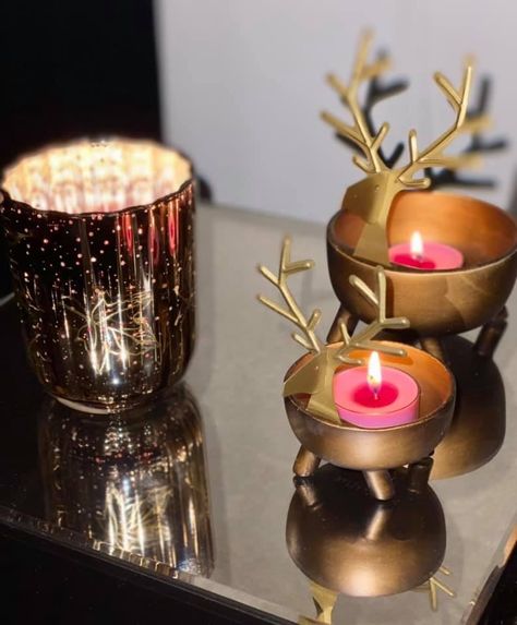 Party Lite Candles, Traditional Holiday Decor, Stocking Holders, Candle Companies, Great Christmas Gifts, Dinner Table, Tea Light Holder, Holiday Traditions, Reindeer