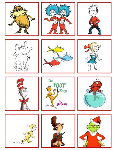 Tomorrow is Dr. Seuss' birthday!  I really love reading these books and am excited that my kids are getting old enough to enjoy them too. ... Dr Seuss Abc Book Crafts, Dr. Seuss Art, Diy Dr Seuss Decorations, Bujo Movies, Dr Seuss Printables Free, Dr Seuss Pictures, Seussical Musical, Dr Seuss Images, Doctor Suess