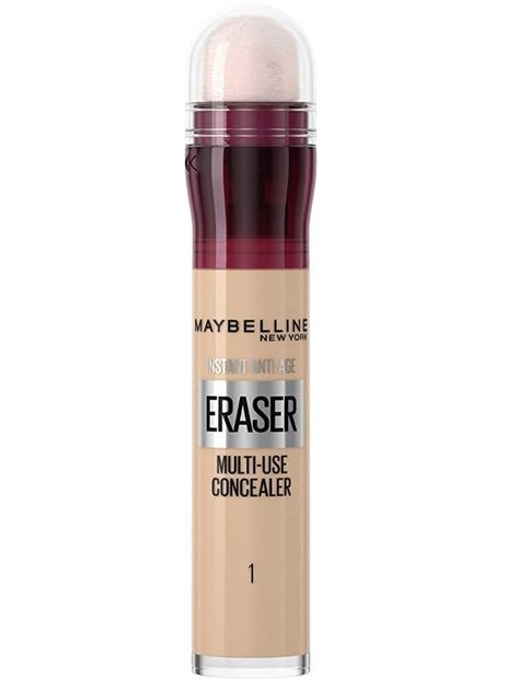 Discover the iconic, fan favourite concealer - Instant Anti Age Eraser Eye. Maybelline Instant Anti Age Eraser Concealer has coloured pigments that perfect the under eye area, covering flawlessly. A hectic social life or lack of sleep can wreak havoc on the eye area – but say goodbye to dark circles and fine lines with Eraser Eye! Maybelline Eraser Concealer, Maybelline Eraser Eye Concealer, Corrector Maybelline, Concealer Dark Circles, Maybelline Eraser, Best Under Eye Concealer, Concealer Maybelline, Supernatural Dr, Maybelline Concealer