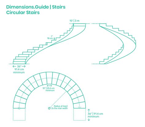 Spiral Staircase Dimensions, Spiral Staircase Plan, Stairs Sizes, Stair Dimensions, Stair Design Architecture, Spiral Stairs Design, Vinyl Record Art Ideas, Stair Plan, Circular Stairs