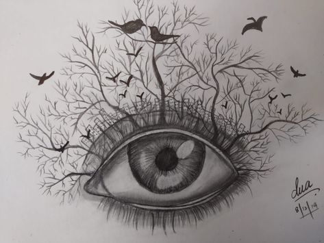 Angel Eyes Drawing, Deforestation Drawing, September Tattoo, Family Tree Drawing, Eye Pencil Drawing, Bat Tattoos, Eye Tattoos, Eyeball Art, Bat Tattoo