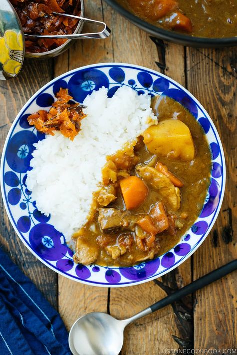 Curry Roux Recipe, Chef Taro, Kosher Rules, Okinawa Diet, Japenese Food, Just One Cookbook, Ginger Pork, Tomato Curry, Easy Japanese Recipes