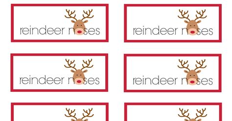 Daycare Christmas Gifts For Kids, Reindeer Noses, Xmas Gift Wrap, Christmas Treat Bags, Christmas Craft Fair, Reindeer Food, Food Tags, Christmas Math, Tags Printable