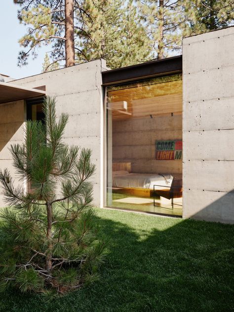 Olsen Kundig Architects, Faulkner Architects, Concrete House Design, Seattle Architecture, California Forest, High Desert Landscaping, Truckee California, Olson Kundig, Architectural Concepts