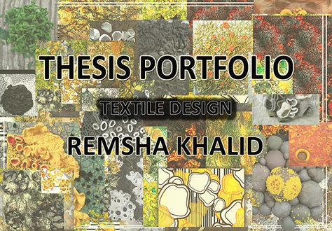 thesis portfolio on Behance Textile Thesis Topics Ideas, Thesis Topics Ideas, Textile Design Portfolio, Task Analysis, Portfolio Design, Surface Design, Textile Design, I Tried, Print Making