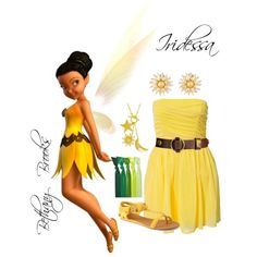 Iridessa Costume, Fairies Outfits, Tinkerbell Disneybound, Disney Prom Dresses, Tinkerbell Halloween Costume, Faith Trust And Pixie Dust, Disney Prom, Best Craft Ideas, Fairy Costume Diy