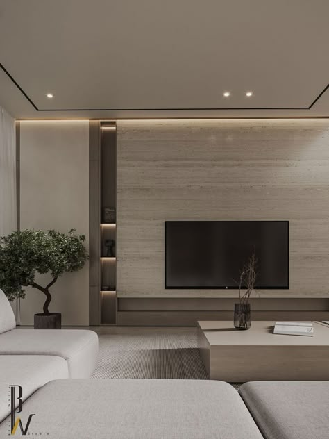 Tv Wall Panel, Tv Unit Interior, Unit Interior Design, Best Living Room Design, Living Room Wall Units, Tv Walls, Tv Unit Interior Design, Modern Tv Units, Modern Minimalist Bedroom