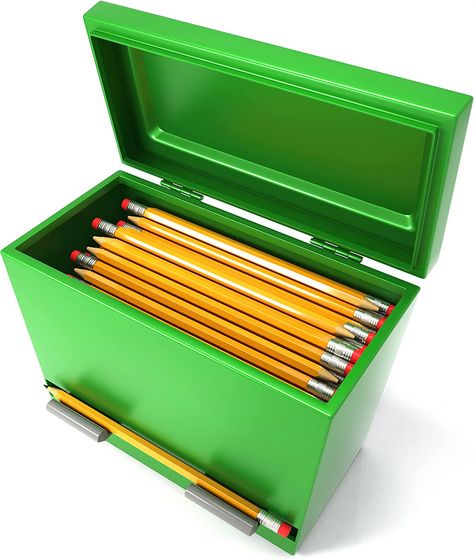 Classroom Pencil Holder, Pencil Storage Ideas Classroom, Classroom Desk Decor Teachers, Classroom Pencil Storage, Pencil Dispenser Teacher, Classroom Table Organization, Teacher Desk Ideas, Teaching Necessities, Teacher Pencil Holder