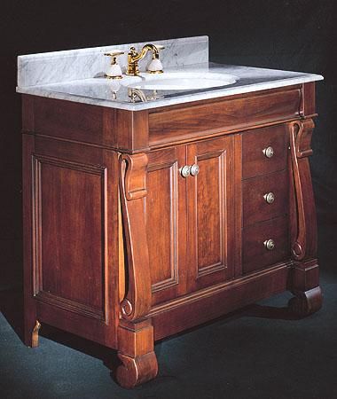 Victoria 36" Vanity Equestrian Bathroom, Craftsman Bathroom Ideas, Bathroom Vanity Drawer, Craftsman Style Bathrooms, Vanity Furniture, Bathroom Vanity Drawers, Vanity Drawer, Craftsman Bathroom, Unique Bathroom Vanity