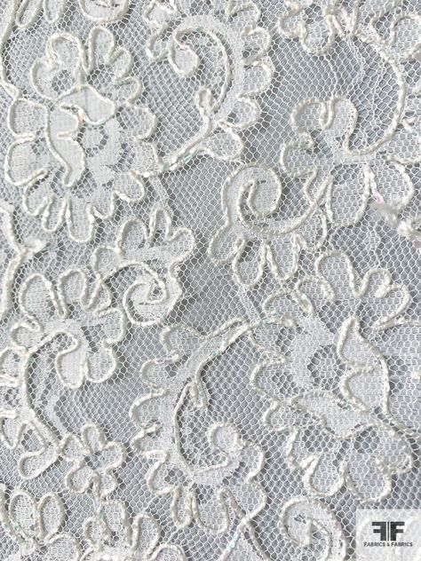 SKU: 12405 Content: Polyester Color: Off-White Width: 7 inches Clothing Material Fabrics, White Stretch Lace For Summer, White Scalloped Stretch Lace, White Stretch Scalloped Lace, White Fabric Aesthetic, Fabric Design Textile, Lace Material Fabrics, Textures Clothing, White Lace Aesthetic