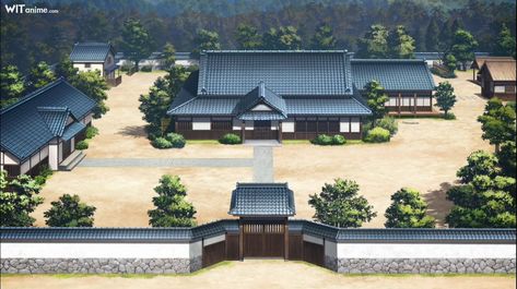 Demon Slayer House, Japanese Mansion Traditional, Traditional Japanese Mansion, Kny Background, Japanese Mansion, Ghibli Background, Anime Minecraft, Hashira Training Arc, Scifi City