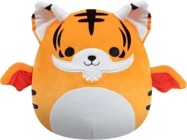 Winged Tiger the Winged Tiger Squishmallows Adopt Me! | SquadApp Winged Tiger, Tiger Plush, Dc Figures, Ben And Holly, Little Live Pets, Adopt Me, Pet Paws, Cute Plush, Action Figure Accessories