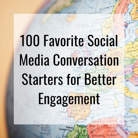 100 Favorite Social Media Conversation Starters for Better Engagement 1 Tuesday Engagement Posts Social Media, Interactive Travel Posts, Social Engagement Posts, Engagement Post Ideas Social Media, Interactive Social Media Posts, Social Media Engagement Posts Ideas, Engaging Posts Social Media Questions, Questions For Facebook, Engagement Posts Social Media