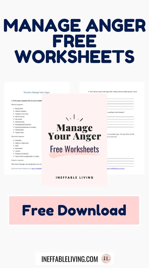 Manage Your Anger Worksheets Anger - anger issues - how to control anger - how to deal with anger - anger problems - how to control your anger - anger worksheets - anger triggers - anger control - anger management strategies - anger management activities - anger management activities for adults - where does anger come from - anger relief - anger triggers worksheet - anger control tips - anger coping skills - anger journal - understanding anger - when anger hurts - what to do with anger Anger Coping Skills Worksheet, Free Anger Management Worksheets For Adults, Anger Management For Teens, Anger Management Adults, Anger Management Activities For Adults, Anger Triggers Worksheet, Anger Relief, Anger Management Worksheet, Anger Management For Adults