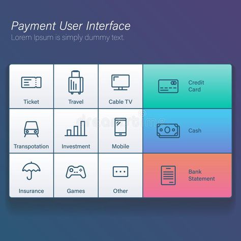 Photo about Payment online user interface modern screen for kiosk or applications vector illustration flat design. Illustration of kiosk, beautiful, flat - 111767499 Kiosk Ui Design, Hipster Phone Wallpaper, Kiosk App, Form Design Web, Interactive Kiosk, Tablet Ui, Touch Screen Design, Ui Design Dashboard, Web Design Mobile