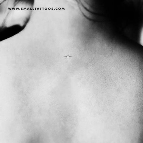 Polar Star Tattoo, True North Tattoo, North Star Tattoo, Small Letter Tattoo, North Star Tattoos, Small Star Tattoos, Globe Tattoos, Red Heart Tattoos, Polar Star