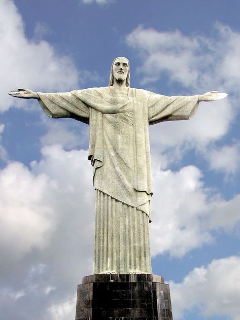 Places In Brazil, Travel Symbols, New Seven Wonders, Christ The Redeemer Statue, E T, World Wonders, Christ The Redeemer, 7 Wonders, Brazil Travel