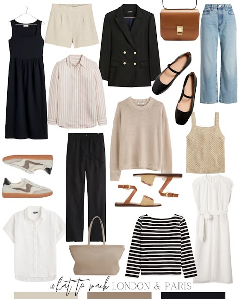 packing list: Paris & London! What To Pack For London, List Inspiration, Travel Capsule Wardrobe, Travel Capsule, Packing Lists, Paris London, Fall Capsule Wardrobe, Minimalist Wardrobe, Travel Wardrobe