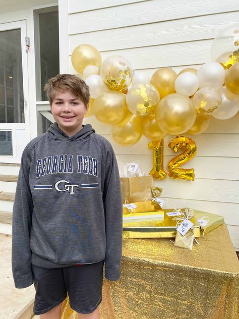 Boy Golden Birthday Ideas, Boys Golden Birthday Ideas, Golden Birthday Ideas Kids Boy, Golden Birthday Ideas, Golden Birthday Themes, Golden Birthday Gifts, Golden Bday, Golden Birthday Cakes, Birthday 13