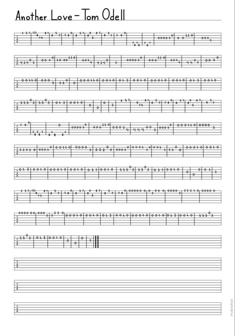 This is not my original, it is from “New Easy Guitar Tabs” on Youtube. However this is my written copy. Hope you enjoy! #guitar #TomOdell #guitartabs #tabs #anotherlove #anotherlovebytomodell Song Tabs Guitar, Guitar Tabs Popular Songs, Guitar Songs Tab, Eletric Gutair Chords, Music Tabs Guitar, Easy Tabs Guitar, Easy Guitar Tabs Songs Rock, Guitar Easy Songs, Easy Guitar Tabs Songs Acoustic