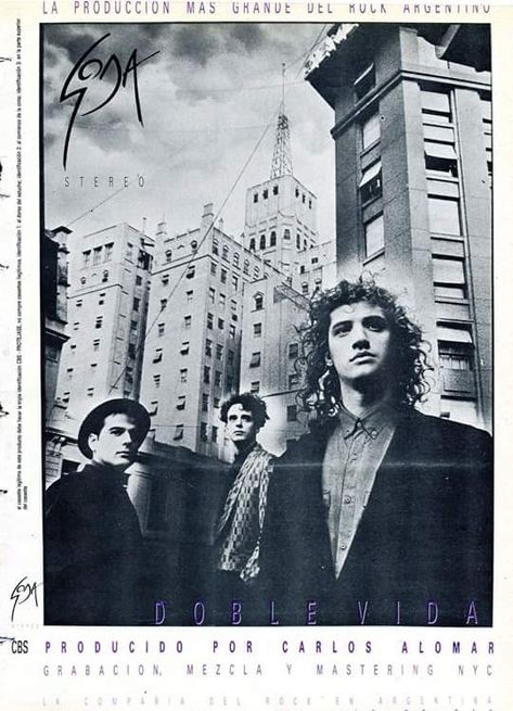 Rock Argentino, Soda Stereo, Dorm Posters, Band Wallpapers, Rock Posters, Music People, Wall Prints, Music Book, Music