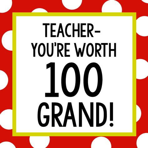 I’ve got Teacher Appreciation week on the brain already because I am in charge of it at our school again this year. I LOVE spoiling the teachers because I think they deserve it so much. My boys have had some really great teachers who have really impacted their lives and I like a way to … 100 Grand Candy Bar, Candy Bar Sayings, Candy Puns, Teacher Puns, Candy Bar Gifts, High Funny, Volunteer Quotes, Sunshine Committee, Appreciation Gifts Diy