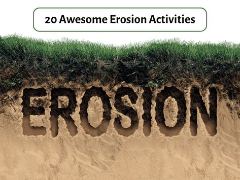 Earth sciences host a myriad of interesting topics; one of which is erosion! How the Earth is formed and shaped is an intriguing niche that students always seem to love. Erosion activities help kids better understand how erosion works, why it works, and why they need to learn to solve problems like how to better … Soil Erosion Pictures, Erosion Science Fair Project, Steam Night Activities, Erosion Activities For Kids, Weathering And Erosion Activities, Erosion Activities, Steam Night, Coastal Erosion, Weathering And Erosion