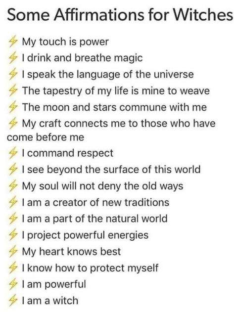 Witch Affirmations, Magick Sigils, Witch Rituals, Dark Witch, Life Vision Board, Witchy Stuff, Inspirational Sayings, Spiritual Development, Beautiful Soul