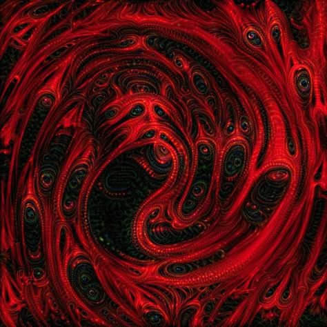 Hell Aesthetic, Wallpaper Deep, Red Spiral, Dark Wave, Horror Tattoo, Cosmic Horror, Dark Art Illustrations, Red Aesthetic, Surreal Art