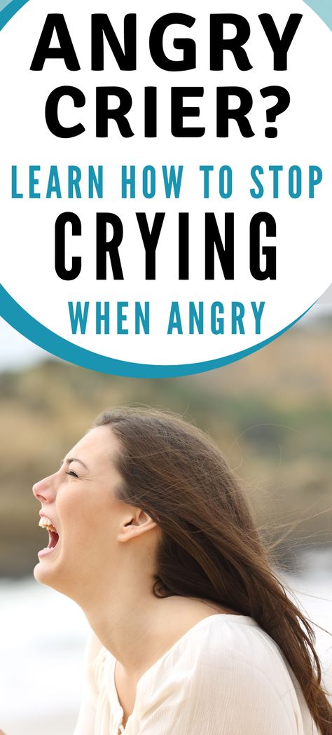 Do you experience too much anger and frustration that make you cry? Here are three quick and easy ways to stop crying when you're an angry crier or a frustrated crier.  Plus: Why do I cry when I get mad or frustrated? I'm a guy! Also, how do I stop crying when I'm angry?  #anger #angermanagement #mentalhealth #mindset #mentalwellness #emotions #EQ Crying When Angry, Angry Tears, I'm Angry, Become Wealthy, Stop Crying, Health Habits, Stop Worrying, Psychology Today, Make You Cry