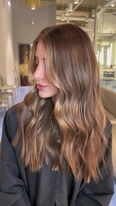 Rambut Brunette, Honey Brown Hair, Brown Hair Looks, Dreamy Aesthetic, Brown Hair Inspo, Brunette Hair With Highlights, Hair 2024, Brown Hair Balayage, Blonde Hair Inspiration