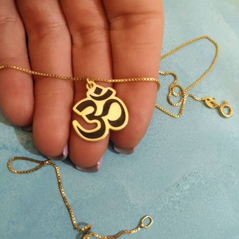 Ohm Necklace, Ohm Pendant, Om Necklace, Cross Charm Necklace, Sunshine Necklace, Spiritual Necklace, Christian Necklace, Celestial Necklace, Gifts For Your Girlfriend