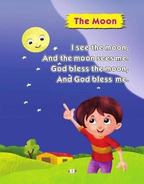 The moon kids poem. Kindergarten and preschool poem for kids. homeschooling worksheet Easy Poems For Kids, Poem For Kids In English, Poem On Education In English, Simple Poems For Kids, English Poems For Children, Poem Kindergarten, Poem On Moon In English, Short Poems For Kids, Urdu Poems For Kids