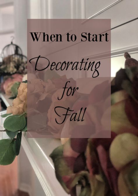 Early Fall Front Porch Decor, Mobile Home Fall Decorations, When To Start Decorating For Halloween, Autumn Front Porch Decor Cozy, When Does Fall Start, Dining Room Fall Decor Ideas, When To Put Out Fall Decorations, August House Decor, Transition Summer To Fall Decor