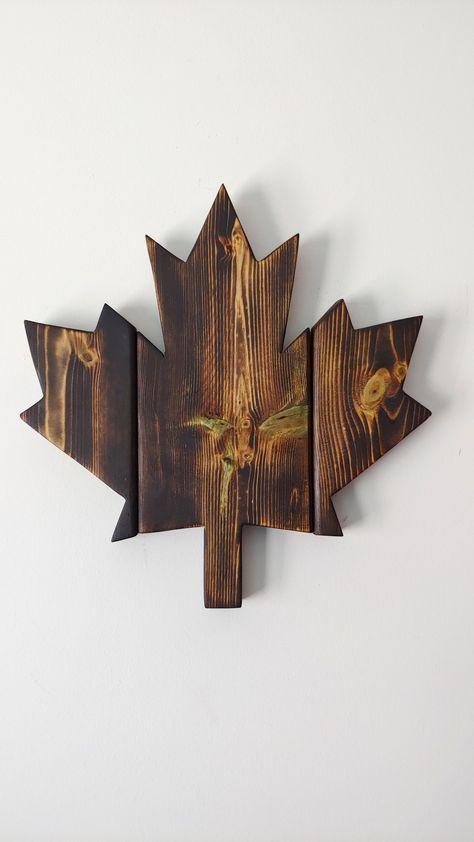 I created creative twist on the Canadian flag out of wood!
I kept one just natural wood torched look and one I painted red and white! Wooden Maple Leaf, Wooden Leaf Wall Decor, Maple Leaf Decor, Maple Leaf Flag, Barn Wood Art, Torched Wood, Torch Wood, Cnc Designs, Wooden Leaf