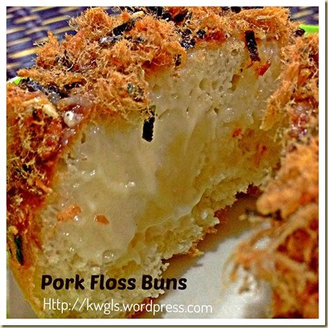 Have You Ever Try These Breakfast Buns? Pork Floss Buns (肉松面包） Asian Bread, Trendy Bun, Breakfast Buns, Pork Floss, Savory Bites, Recipes Bread, Homemade Cooking, Pot Luck, Bread Bun