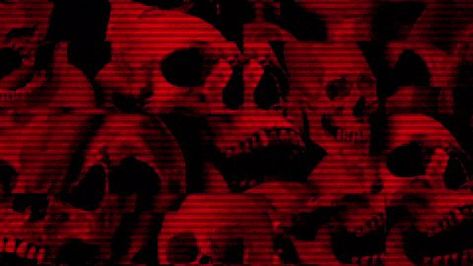 Scary Computer Wallpaper, Red And Black Aesthetic Laptop Wallpaper, Red Skull Background, Scary Laptop Wallpaper, Red Aesthetic Grunge Banner, Draincore Wallpaper Laptop, Desktop Wallpaper Gore, Red Y2k Laptop Wallpaper, Red And Black Computer Wallpaper